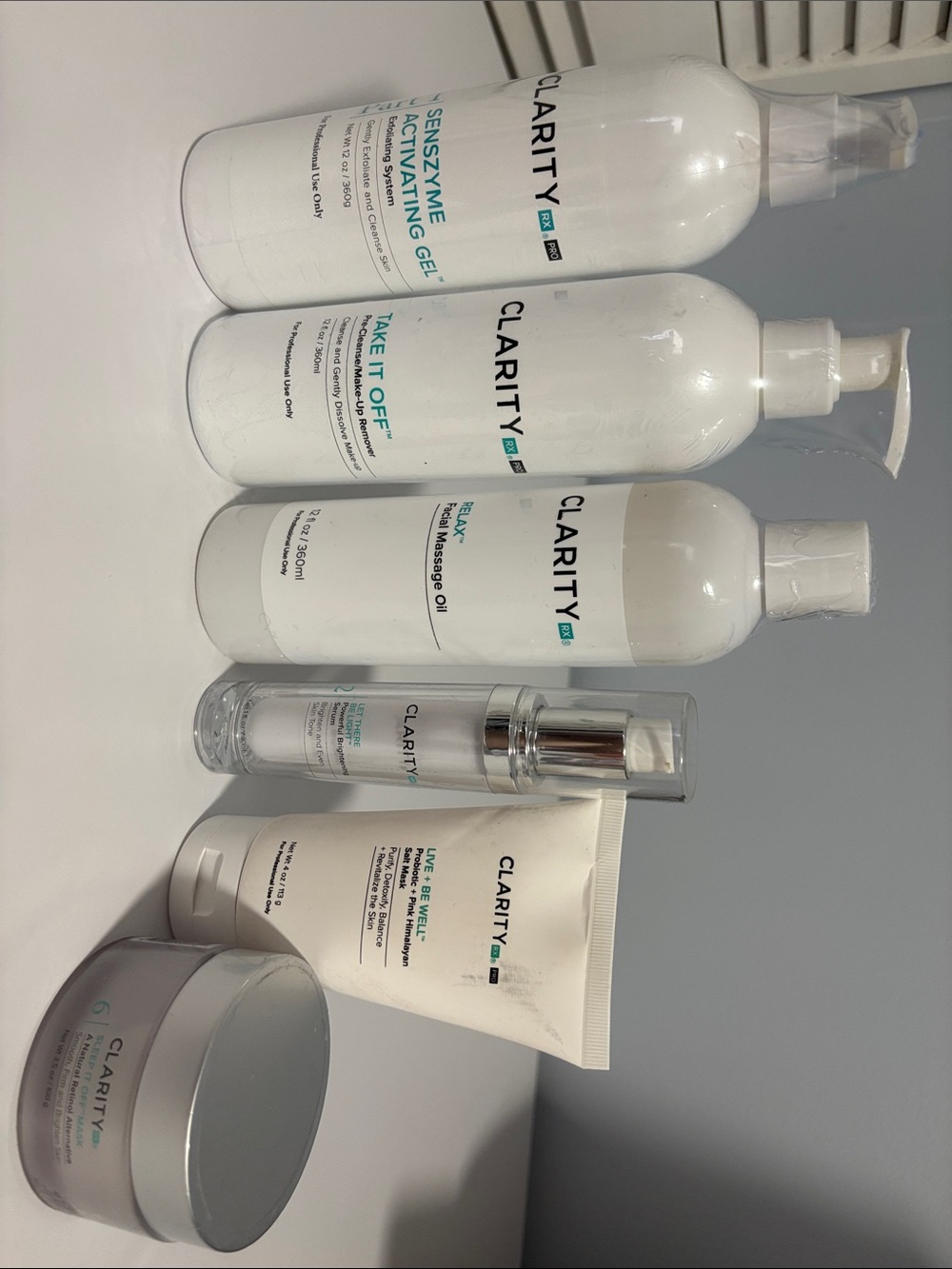 Clarity RX Bundle 6 Skin Care Products All Brand New Sealed